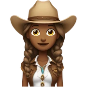 cowgirl sticker