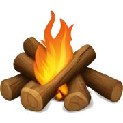 Campfire sticker