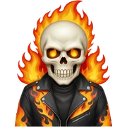 Ghost rider sticker