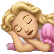 Sleeping beauty  sticker