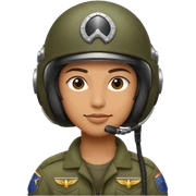 Piloto de caza  sticker