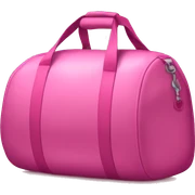Pink gym bag  sticker