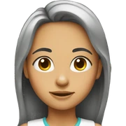 Girl sticker