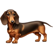 Dachshund sticker