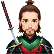 Katana Master sticker
