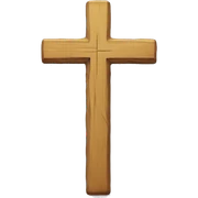 Cross sticker