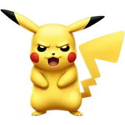 Pikachu stressed out sticker