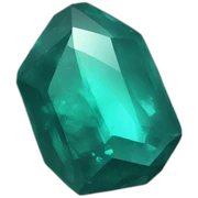 teal quartz sticker