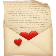 love letter sticker