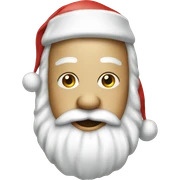 Champagne look like santa sticker