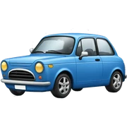 car blue sticker