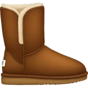 Uggs brown sticker