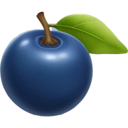 Blueberry sticker