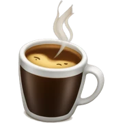 Coffee sticker