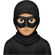 Robber sticker