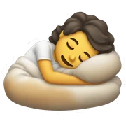 sleeping emoji sticker