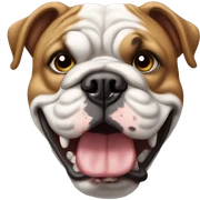 Bulldog sticker