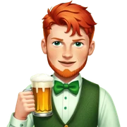 Tipsy Leprechaun sticker