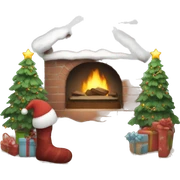 cozy christmas sticker