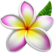 plumeria  sticker