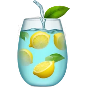lemon water sticker