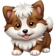 Puppy sticker