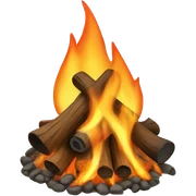 Campfire sticker