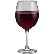 red wine sticker