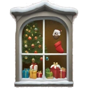 Christmas window sticker