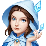 Frost wizard sticker