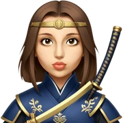 Samurai Strategist sticker