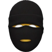 ski mask sticker