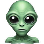Alien sticker