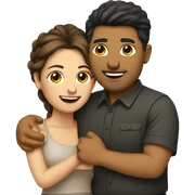 pareja sticker
