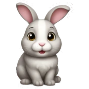 cute bunny sticker