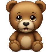 Teddy bear sticker
