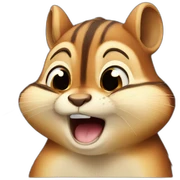chipmunk crying sticker