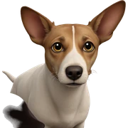 realistic animal portrait close-up sticker