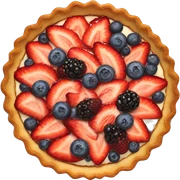 Fruit Tart sticker