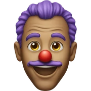 clown ricco sticker