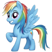 Rainbow dash sticker