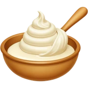 Cream  sticker