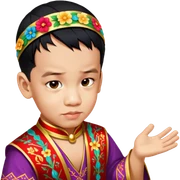 Traditional Dancer sticker