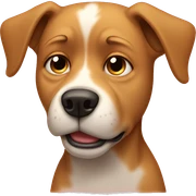Dog crying sticker
