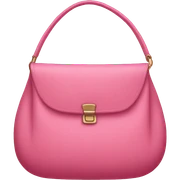 Pink bag sticker