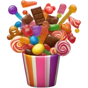 Candy Pile sticker