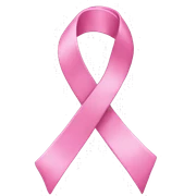 Pink ribbon sticker