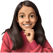 smiling girl in sweater sticker