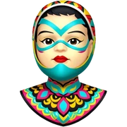 Luchador sticker