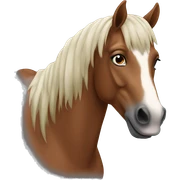 Horse sticker